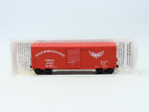 N Micro-Trains MTL #24240 GM&O Gulf Mobile & Ohio 40' Single Door Box Car #21583