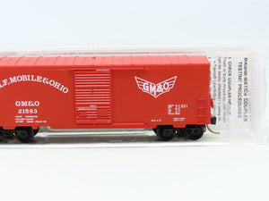 N Micro-Trains MTL #24240 GM&O Gulf Mobile & Ohio 40' Single Door Box Car #21583