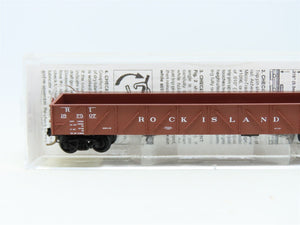 N Scale Micro-Trains MTL #61010 RI Rock Island 50' Composite Gondola #187507
