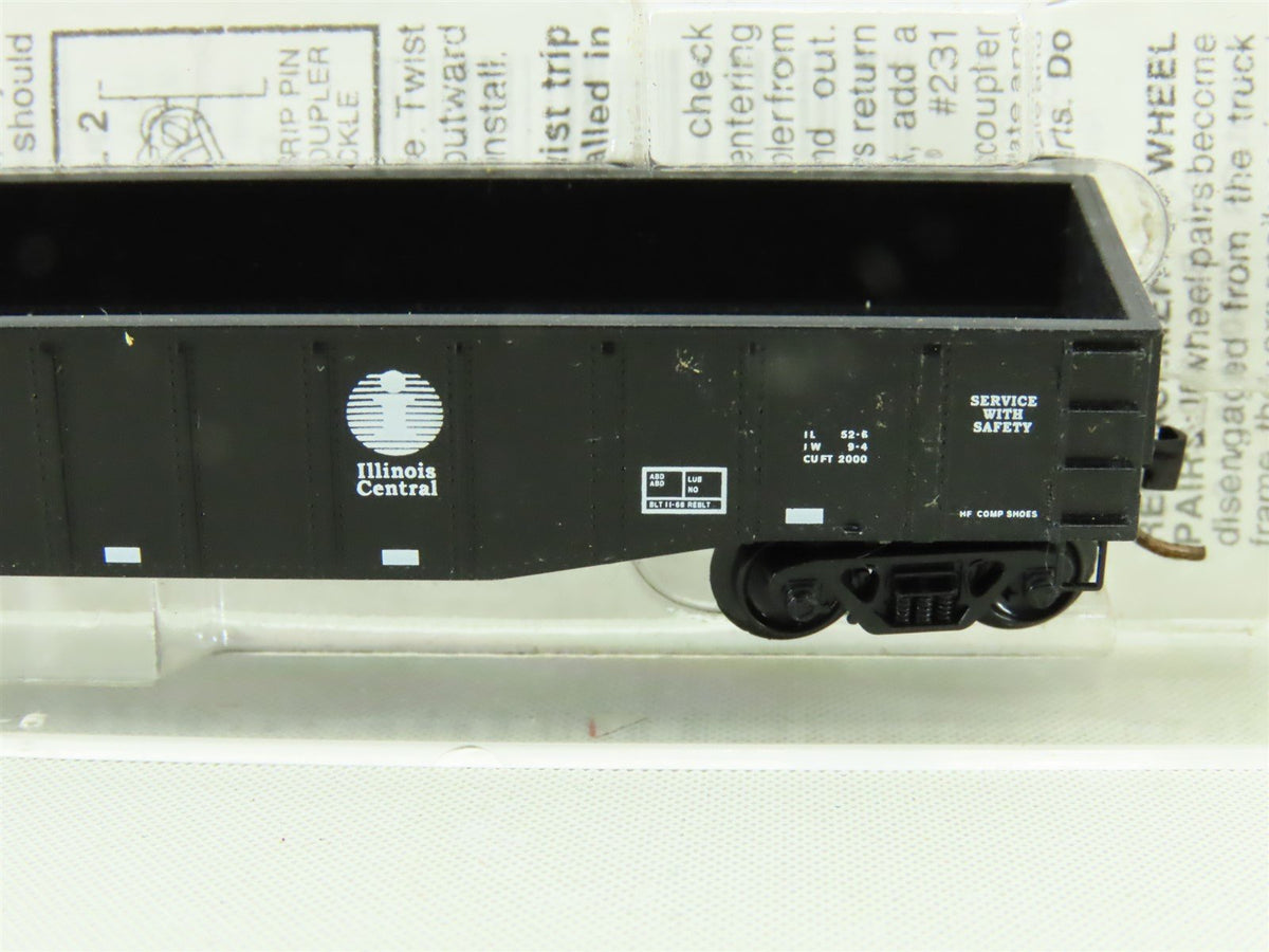 N Micro-Trains MTL 105550 IC Illinois Central 50&#39; Fixed End Gondola #245102