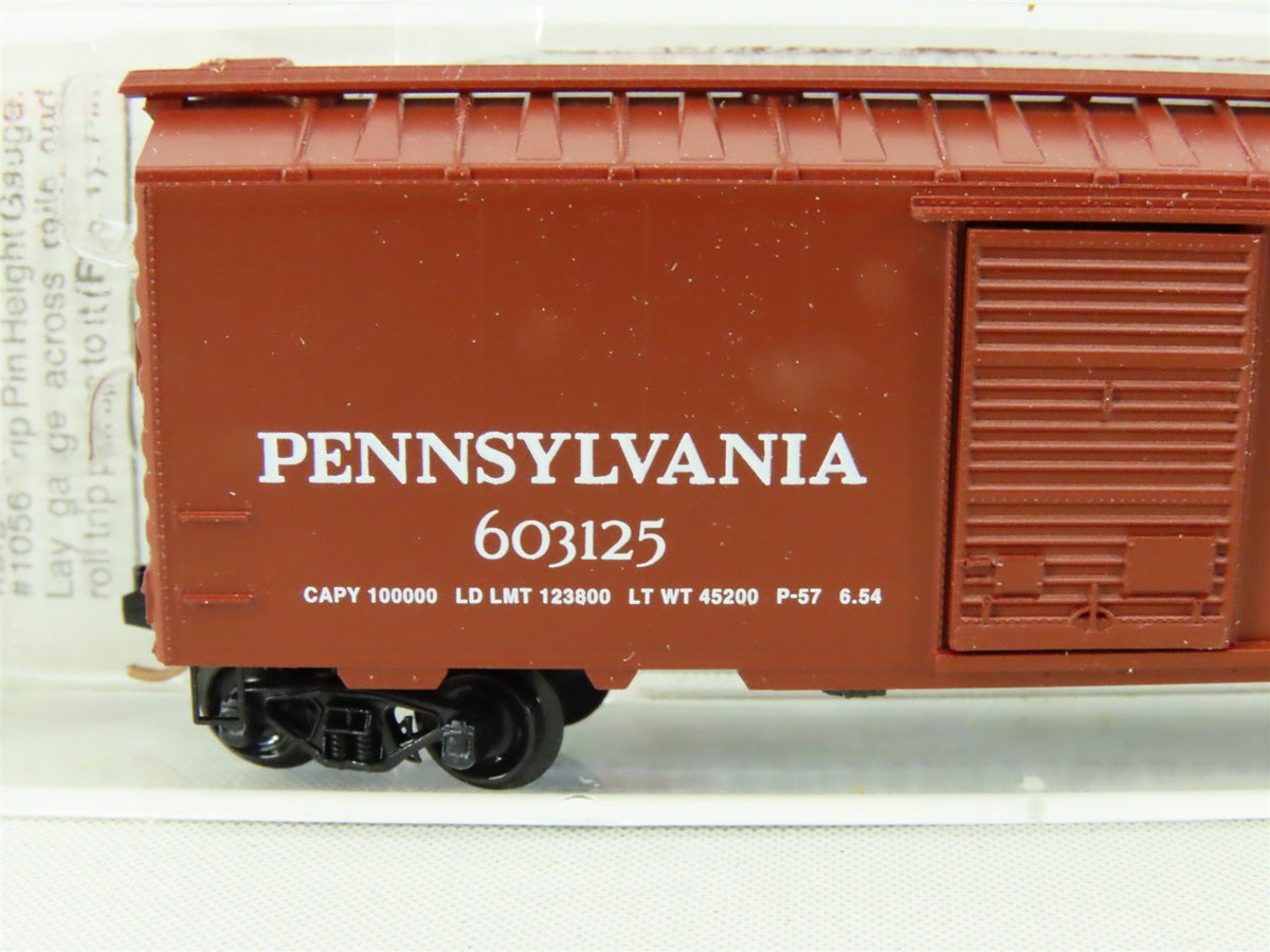 N Scale Micro-Trains MTL 20780 PRR Pennsylvania 40&#39; Box Car #603125