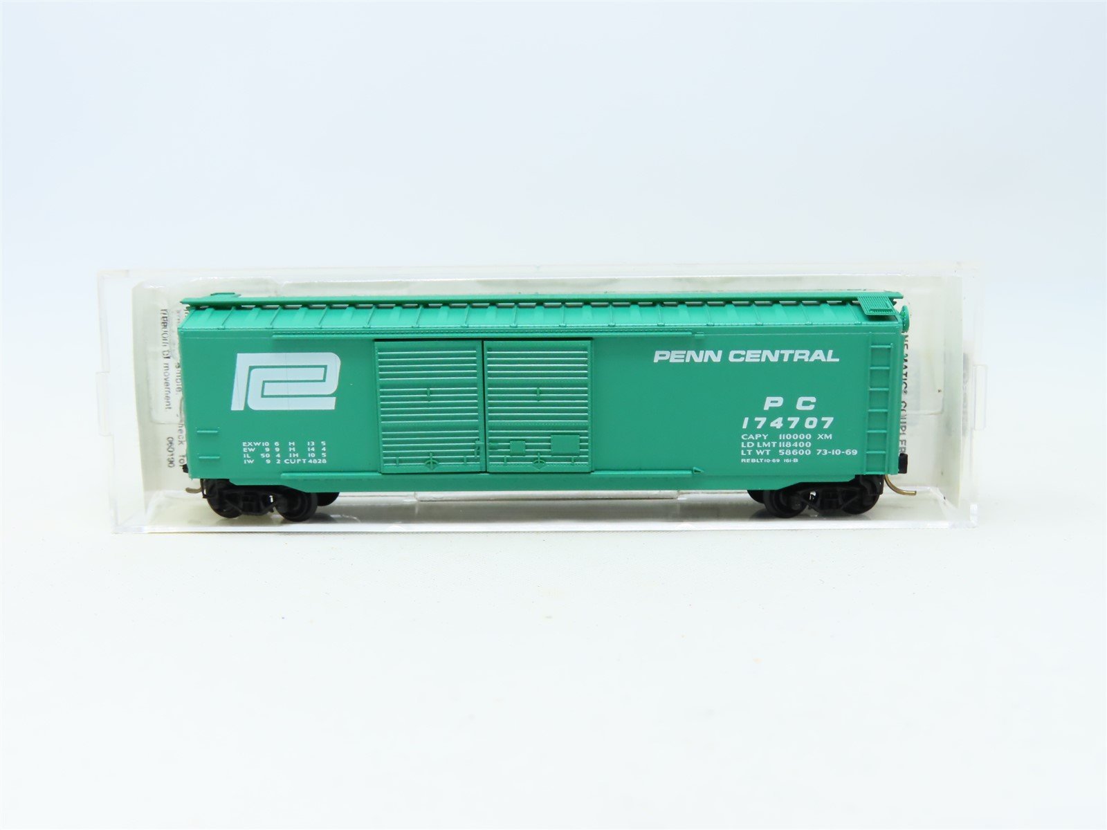 N Scale Micro-Trains MTL 34020 PC Penn Central 50' Box Car #174707