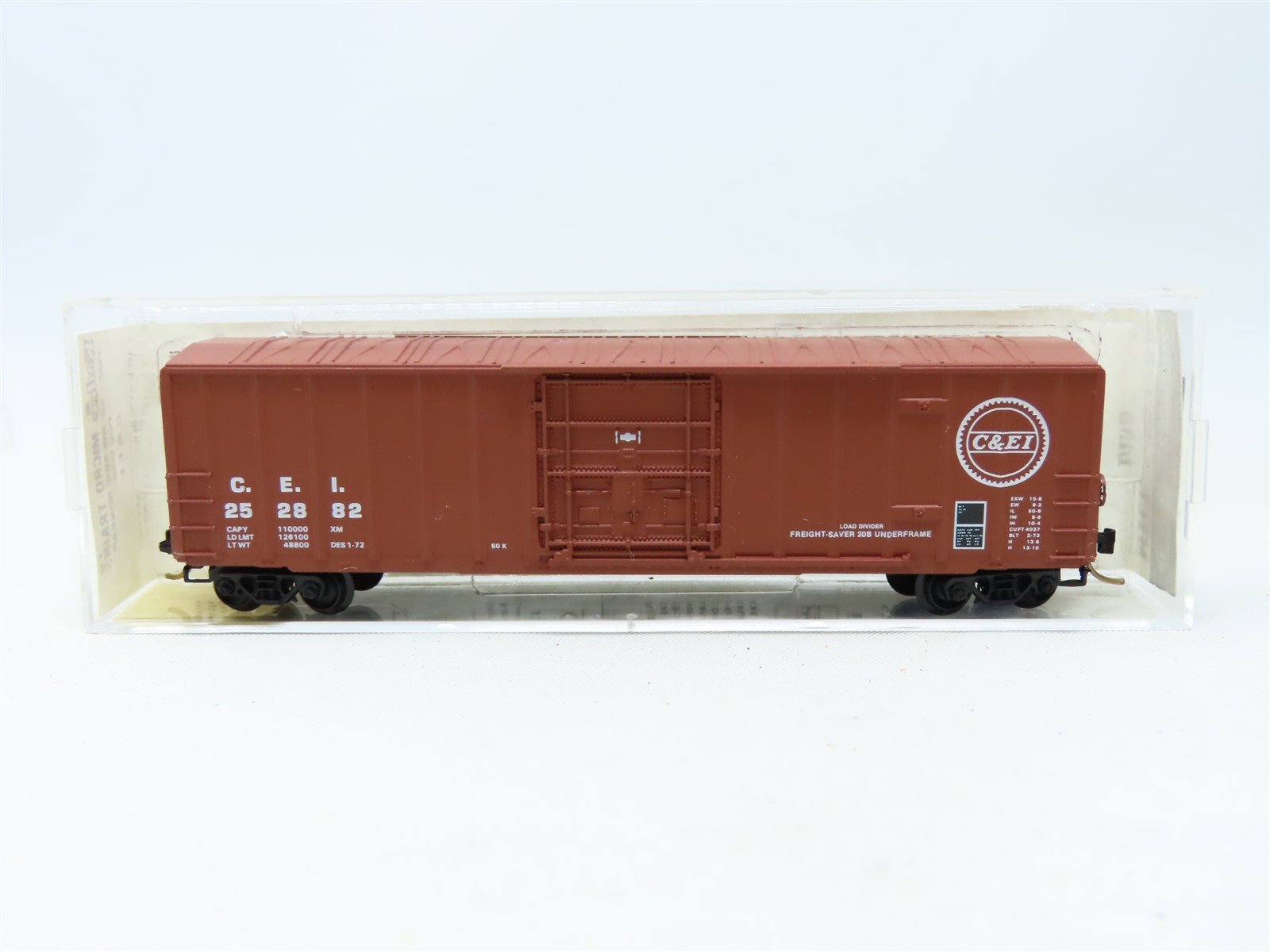 N Scale Micro-Trains MTL 27030 C&EI Chicago & Eastern Illinois Box Car #252882