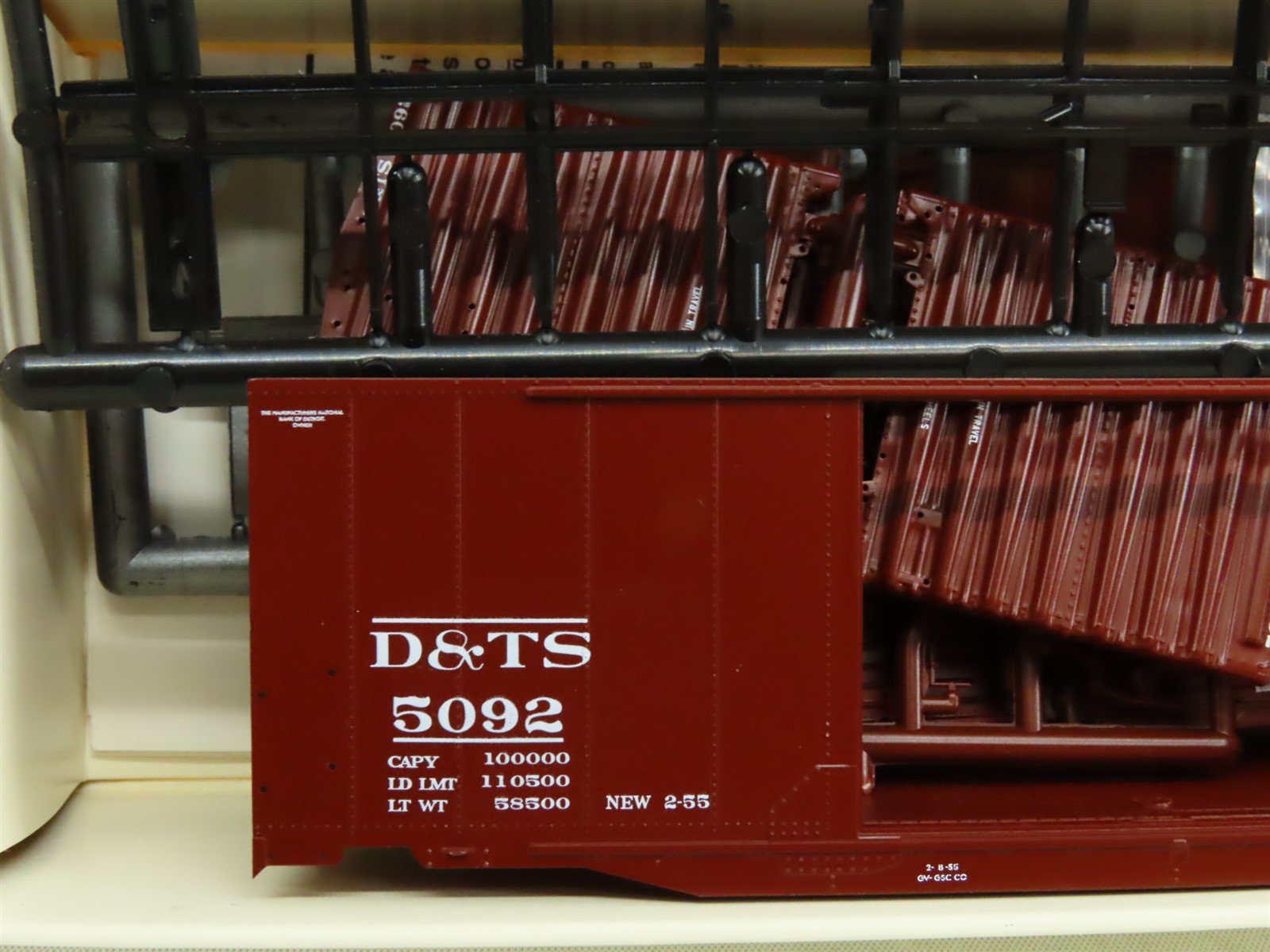 HO Branchline Blueprint Kit #1118 D&TS Detroit & Toledo Shore Line 50' Box Car