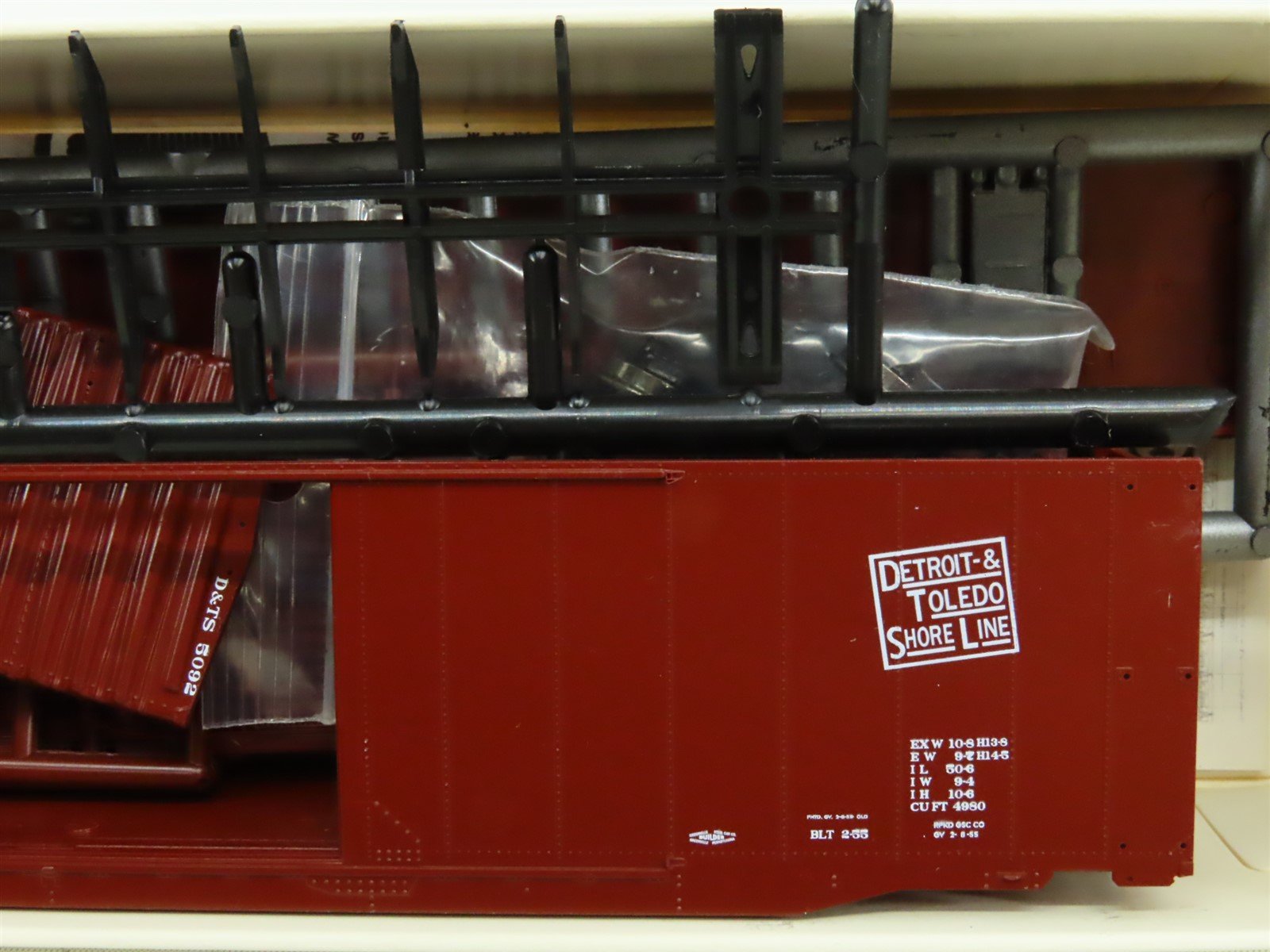 HO Branchline Blueprint Kit #1118 D&TS Detroit & Toledo Shore Line 50' Box Car
