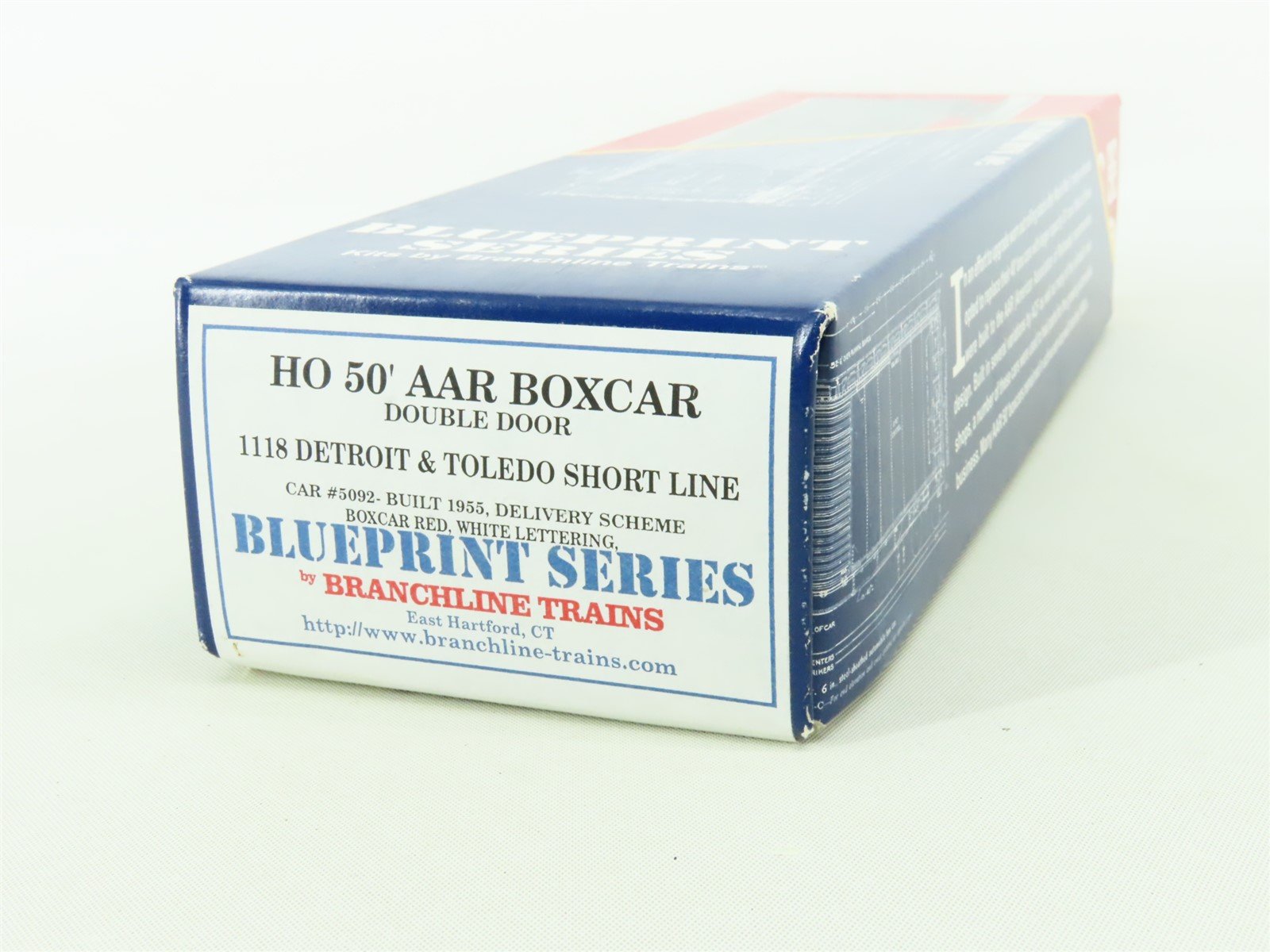 HO Branchline Blueprint Kit #1118 D&TS Detroit & Toledo Shore Line 50' Box Car