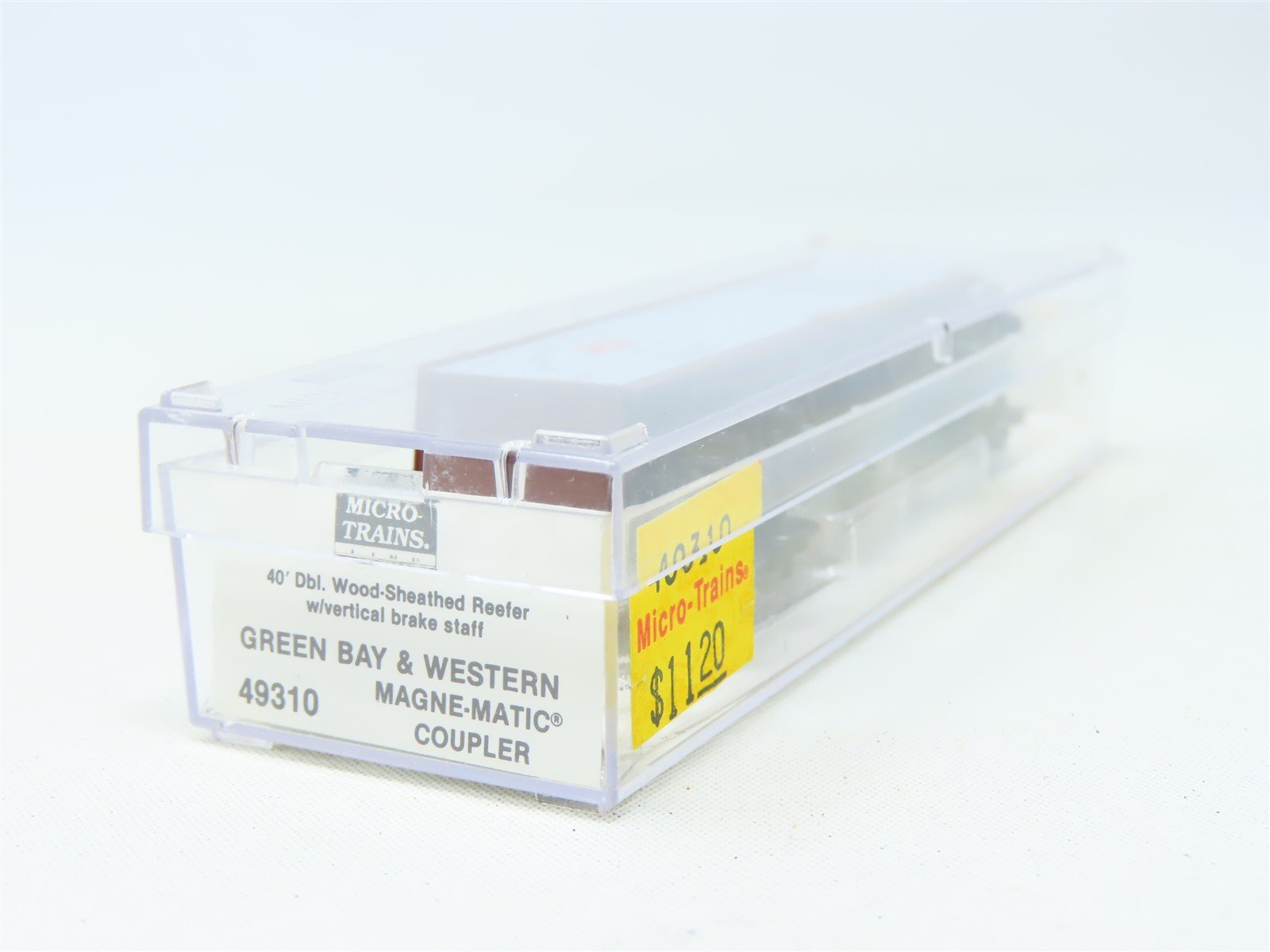 N Scale Micro-Trains MTL 49310 WRX Green Bay & Western 40' Reefer #9243