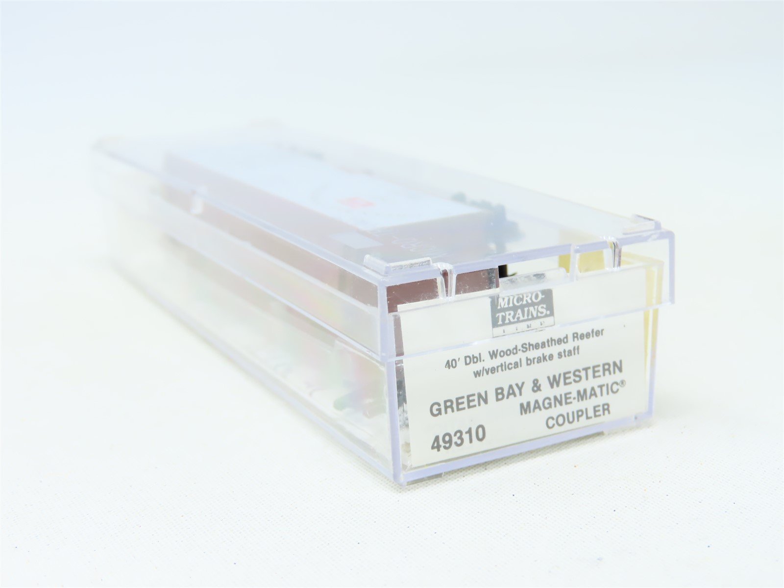 N Scale Micro-Trains MTL 49310 WRX Green Bay & Western 40' Reefer #9243