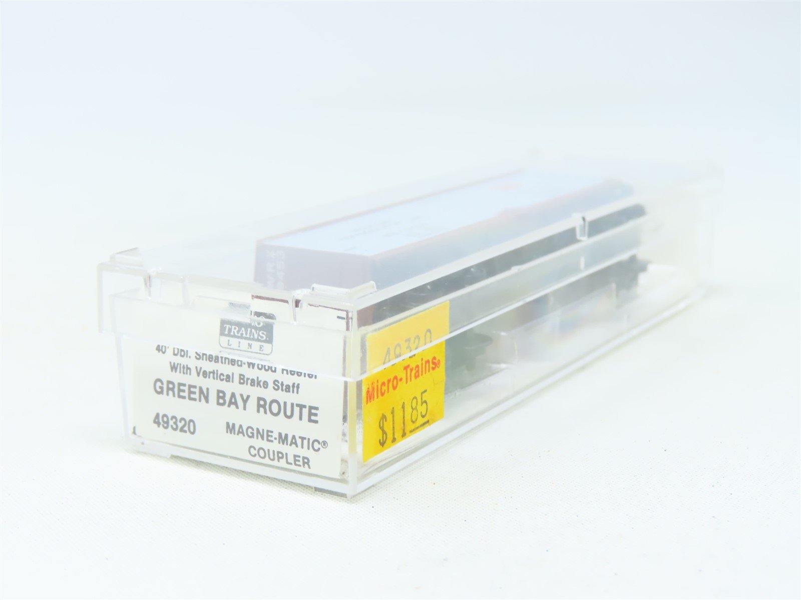 N Scale Micro-Trains MTL 49320 WRX GB&W Green Bay Route 40' Reefer #9453