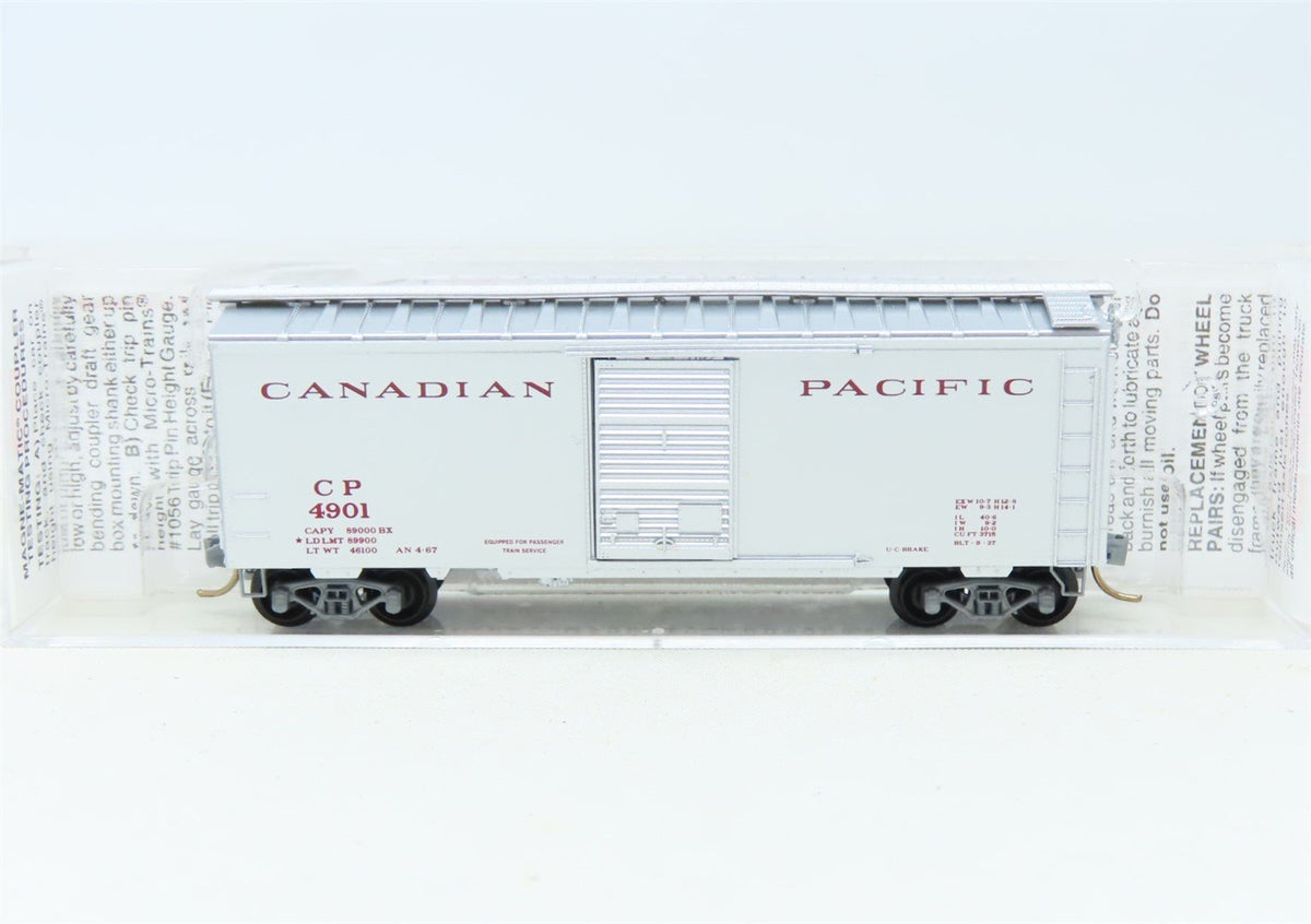 N Scale Micro-Trains MTL 20546 CP Canadian Pacific 40&#39; Box Car #4901