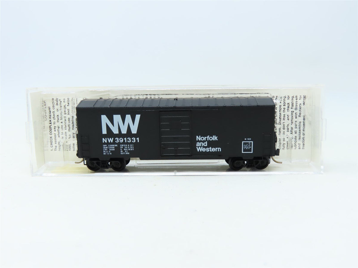 N Scale Micro-Trains MTL 24030 NW Norfolk &amp; Western 40&#39; Box Car #391331