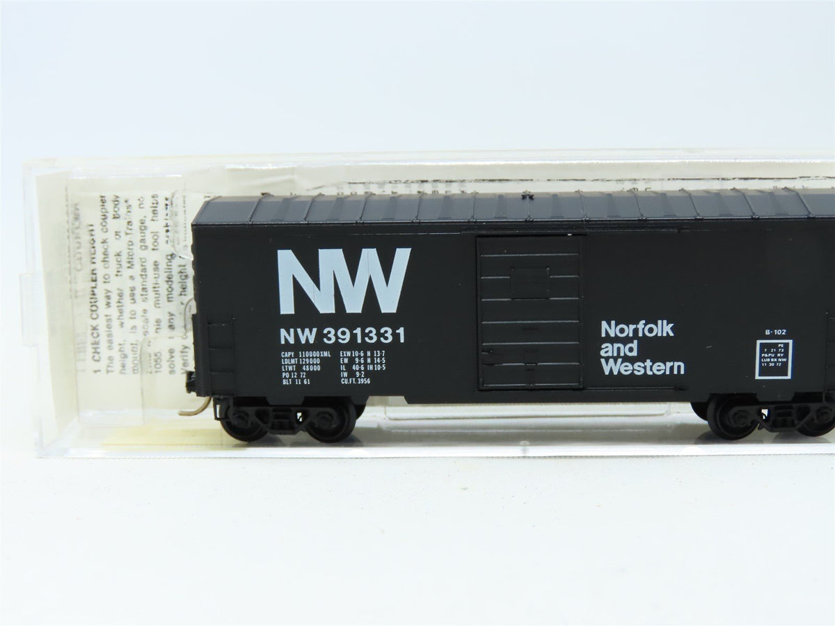 N Scale Micro-Trains MTL 24030 NW Norfolk &amp; Western 40&#39; Box Car #391331