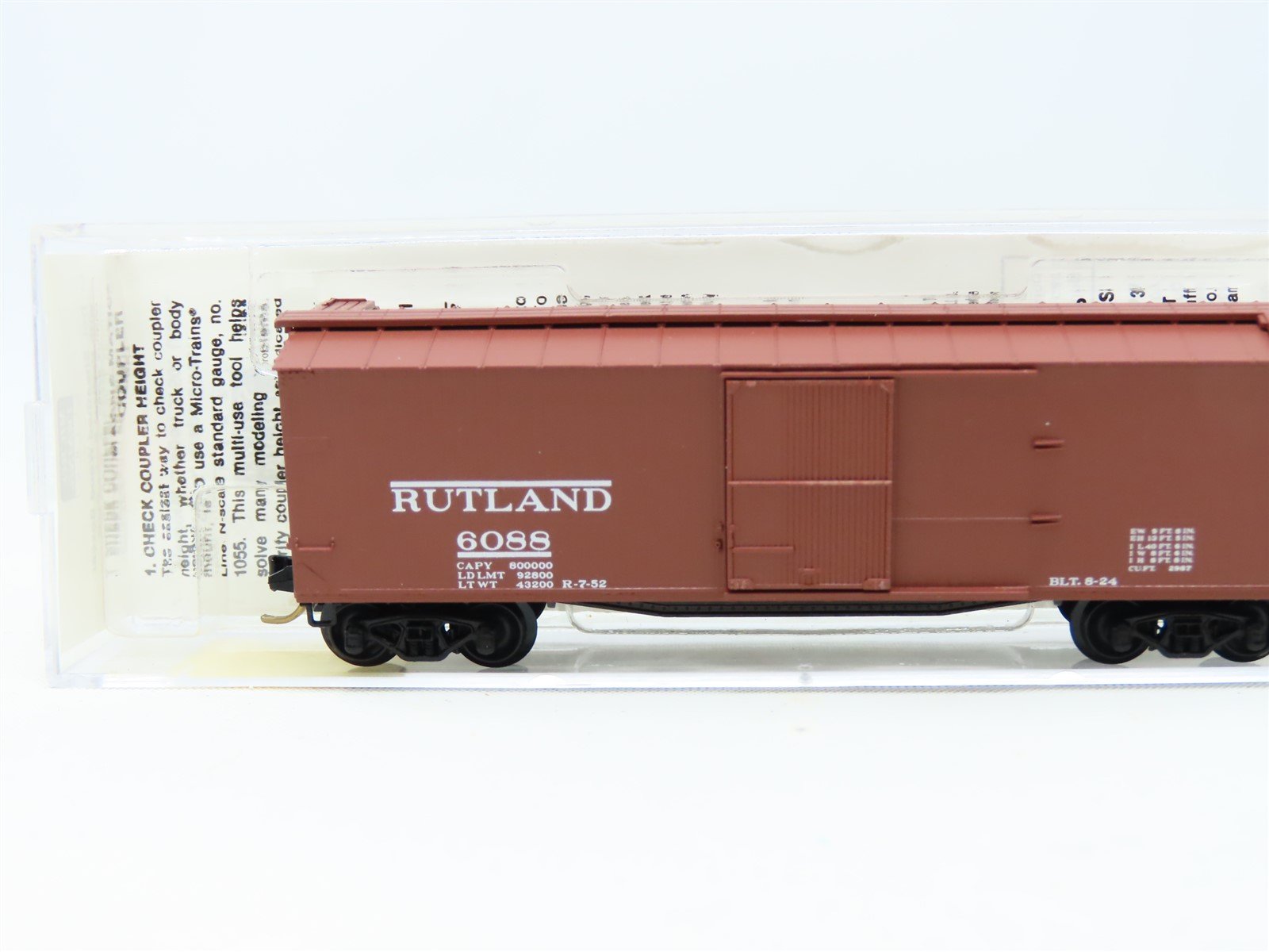 N Scale Micro-Trains MTL 39130 RUT Rutland 