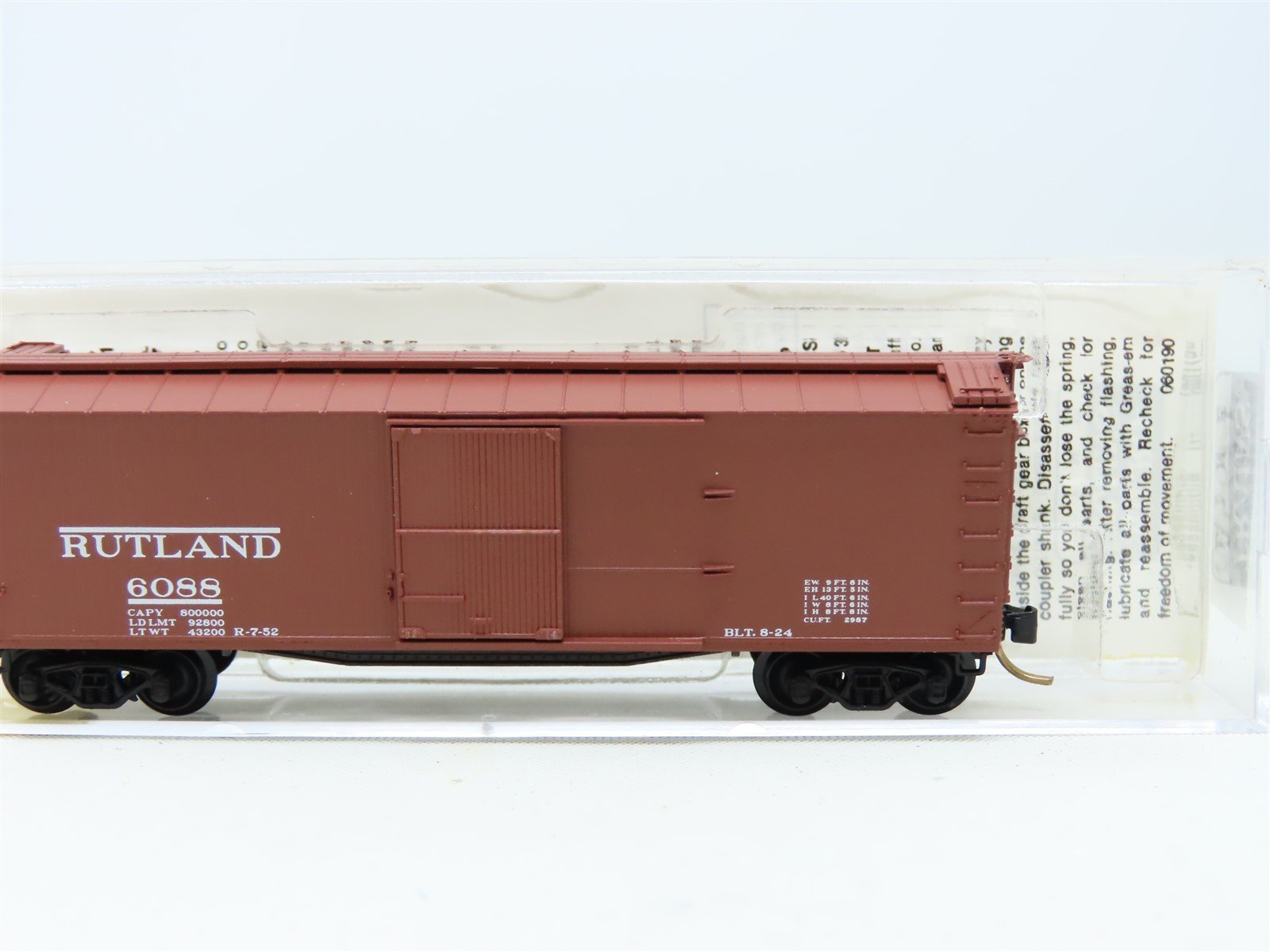 N Scale Micro-Trains MTL 39130 RUT Rutland 