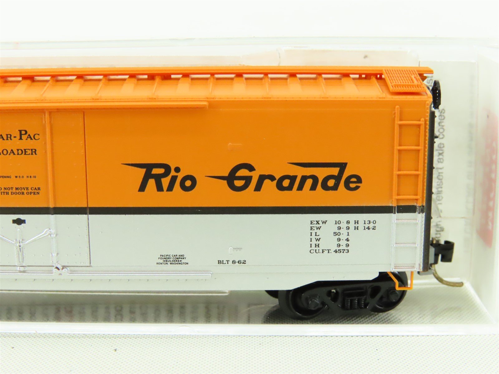 N Scale Micro-Trains MTL #32220 D&RGW Rio Grande 50' Box Car #60810