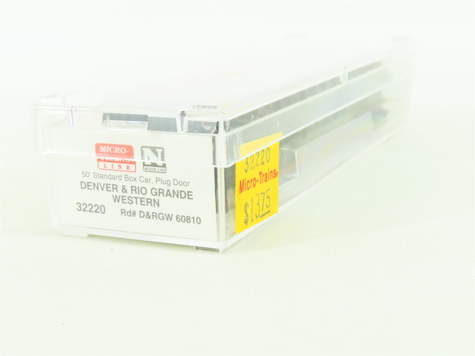 N Scale Micro-Trains MTL #32220 D&RGW Rio Grande 50' Box Car #60810