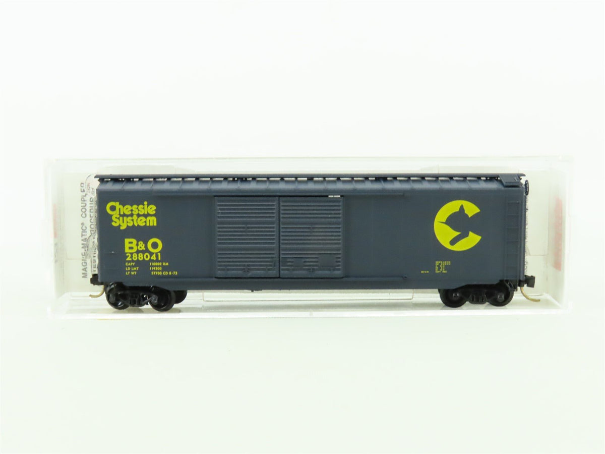 N Scale Micro-Trains MTL #34010 B&amp;O Chessie System 50&#39; Box Car #288041