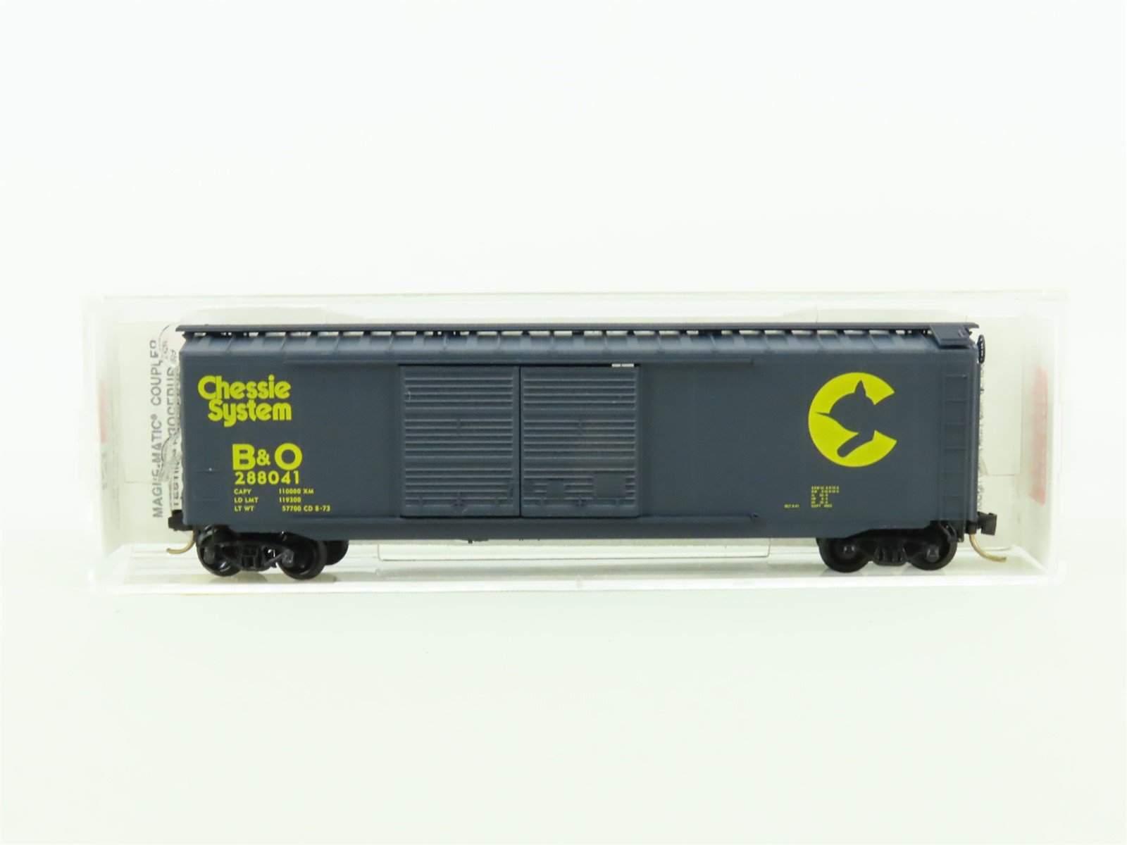 N Scale Micro-Trains MTL #34010 B&O Chessie System 50' Box Car #288041