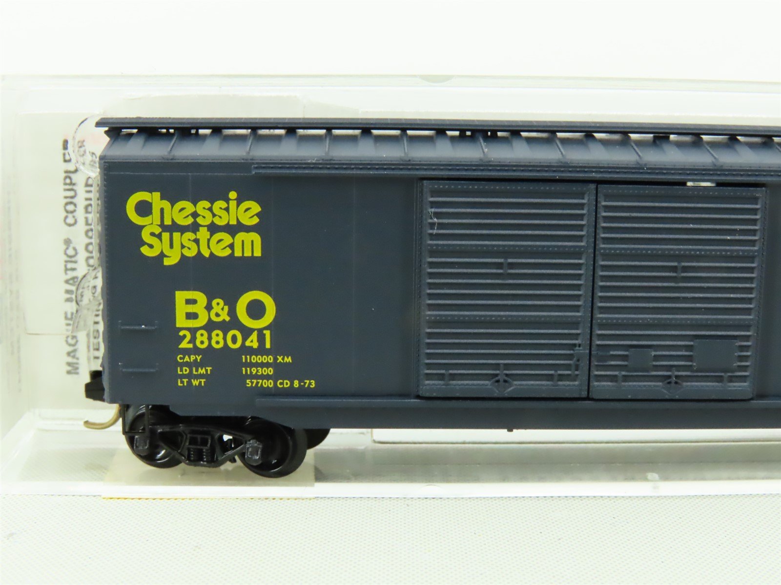 N Scale Micro-Trains MTL #34010 B&O Chessie System 50' Box Car #288041