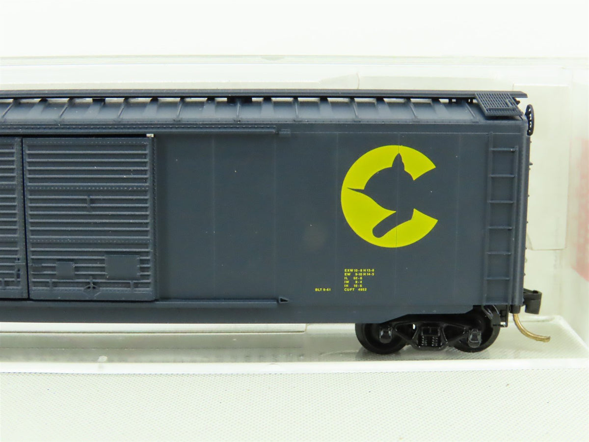 N Scale Micro-Trains MTL #34010 B&amp;O Chessie System 50&#39; Box Car #288041