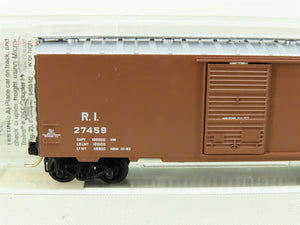 N Scale Micro-Trains MTL #20058 RI Rock Island 40' Single Door Box Car #27459
