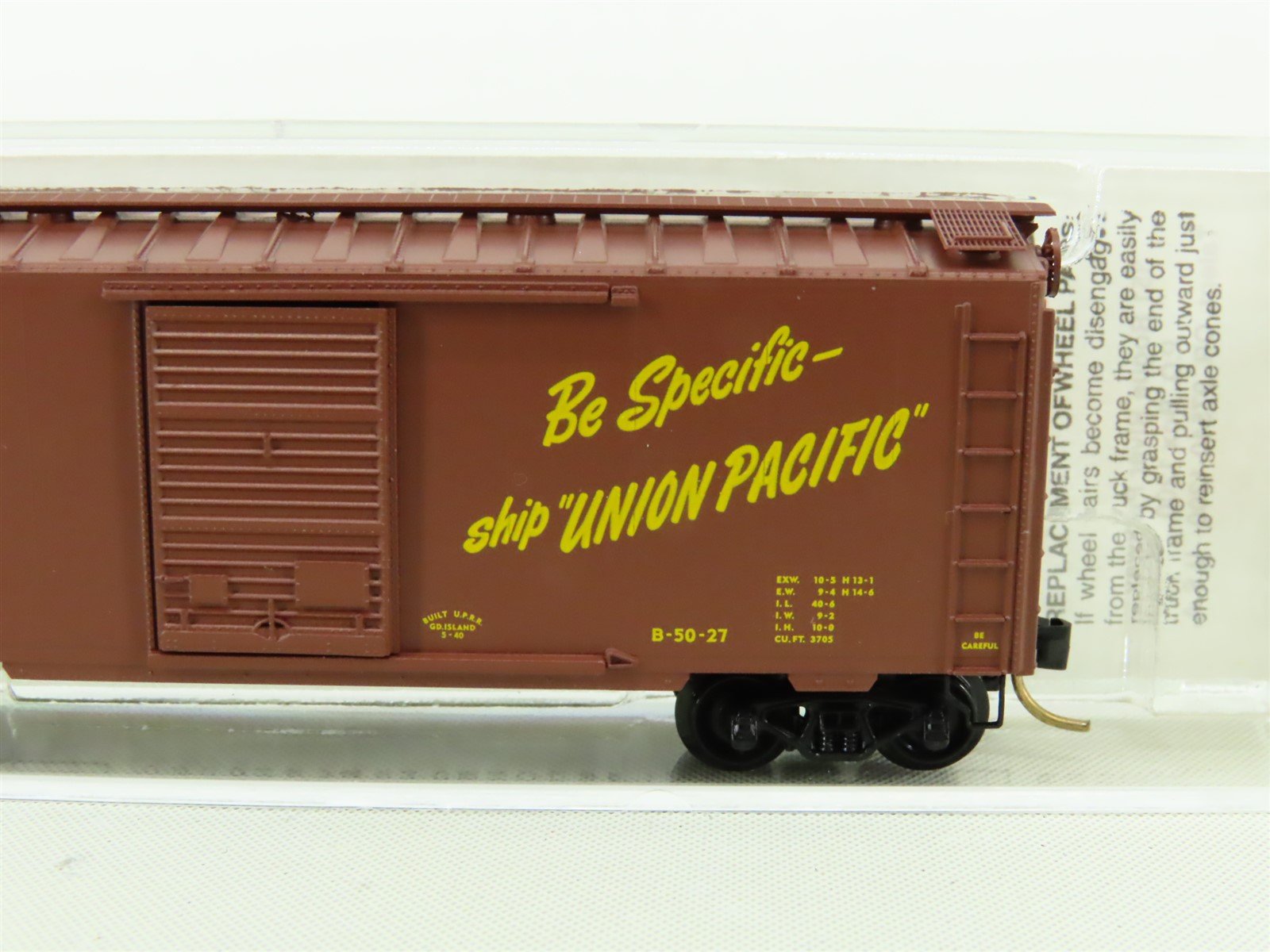 N Scale Micro-Trains MTL #20070 UP 