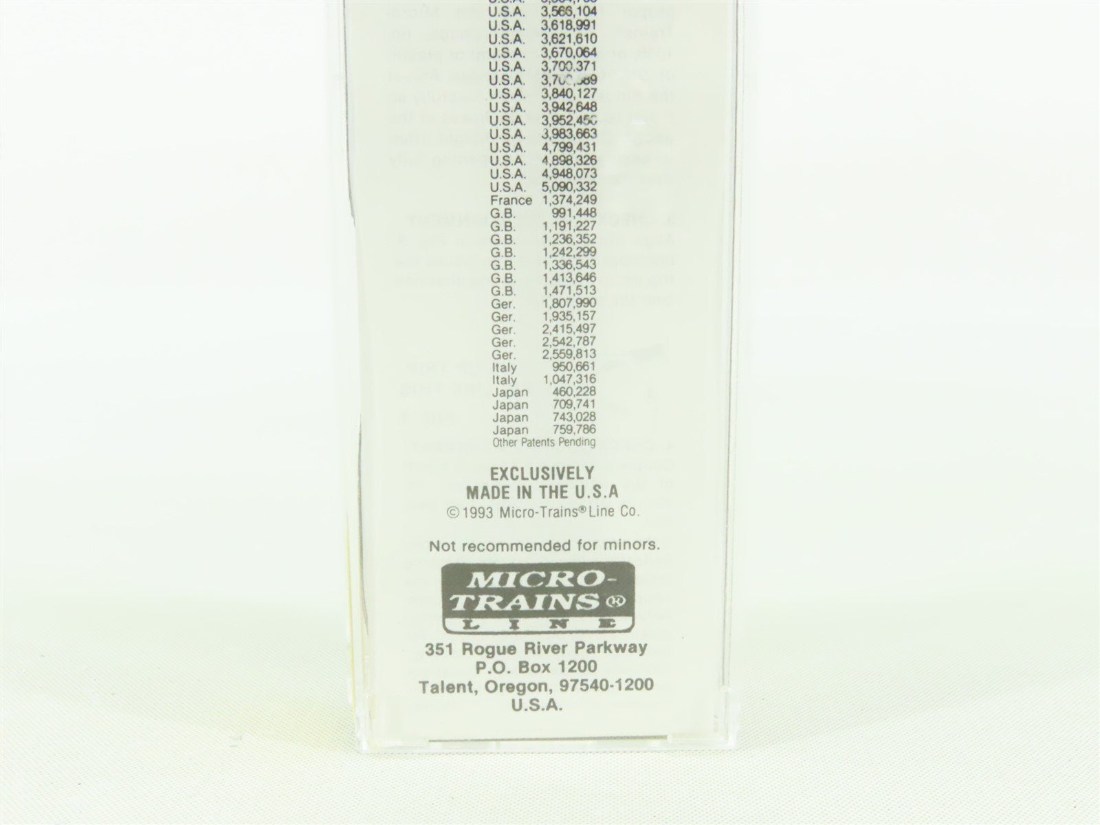 N Scale Micro-Trains MTL #60020 CB&Q Burlington Route 50' Gondola #195451