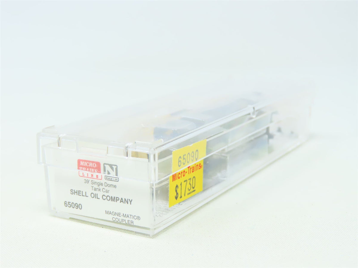 N Scale Micro-Trains MTL 65090 SCCX Shell Oil Company Single Dome Tank Car #1103