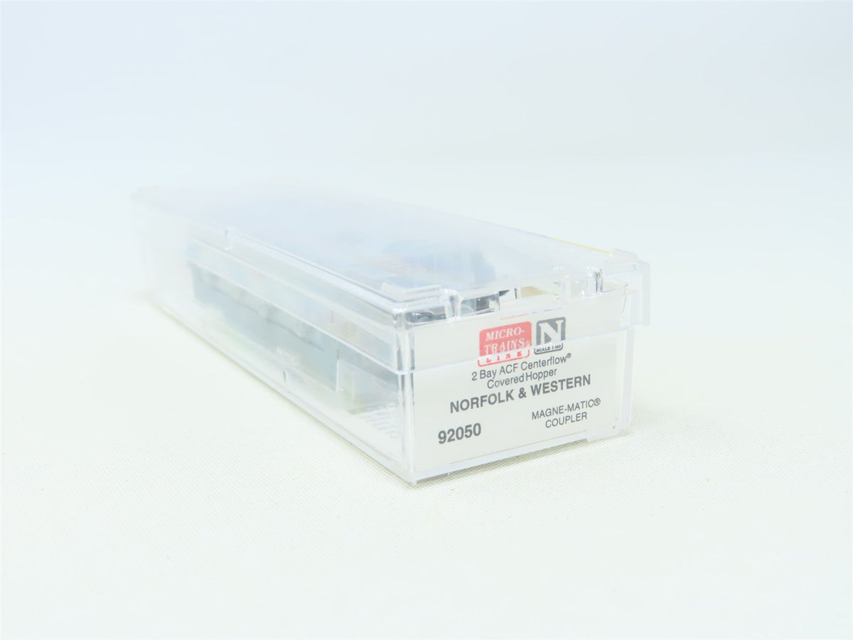 N Scale Micro-Trains MTL 92050 NW Norfolk &amp; Western ACF 2-Bay Hopper #180783