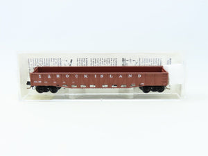 N Scale Micro-Trains MTL 62040 RI Rock Island 50' Gondola #1199