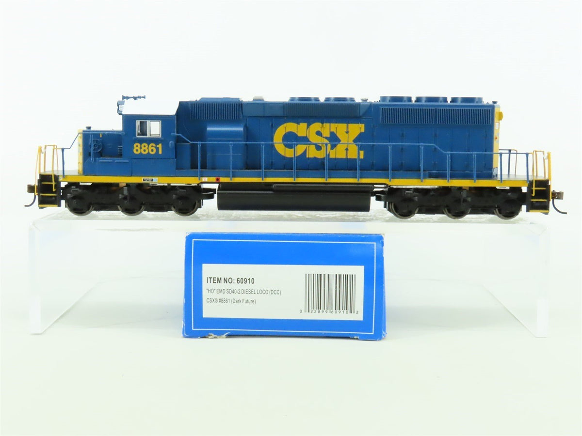 HO Scale Bachmann 60910 CSX &quot;Dark Future&quot; EMD SD40-2 Diesel #8861 w/DCC