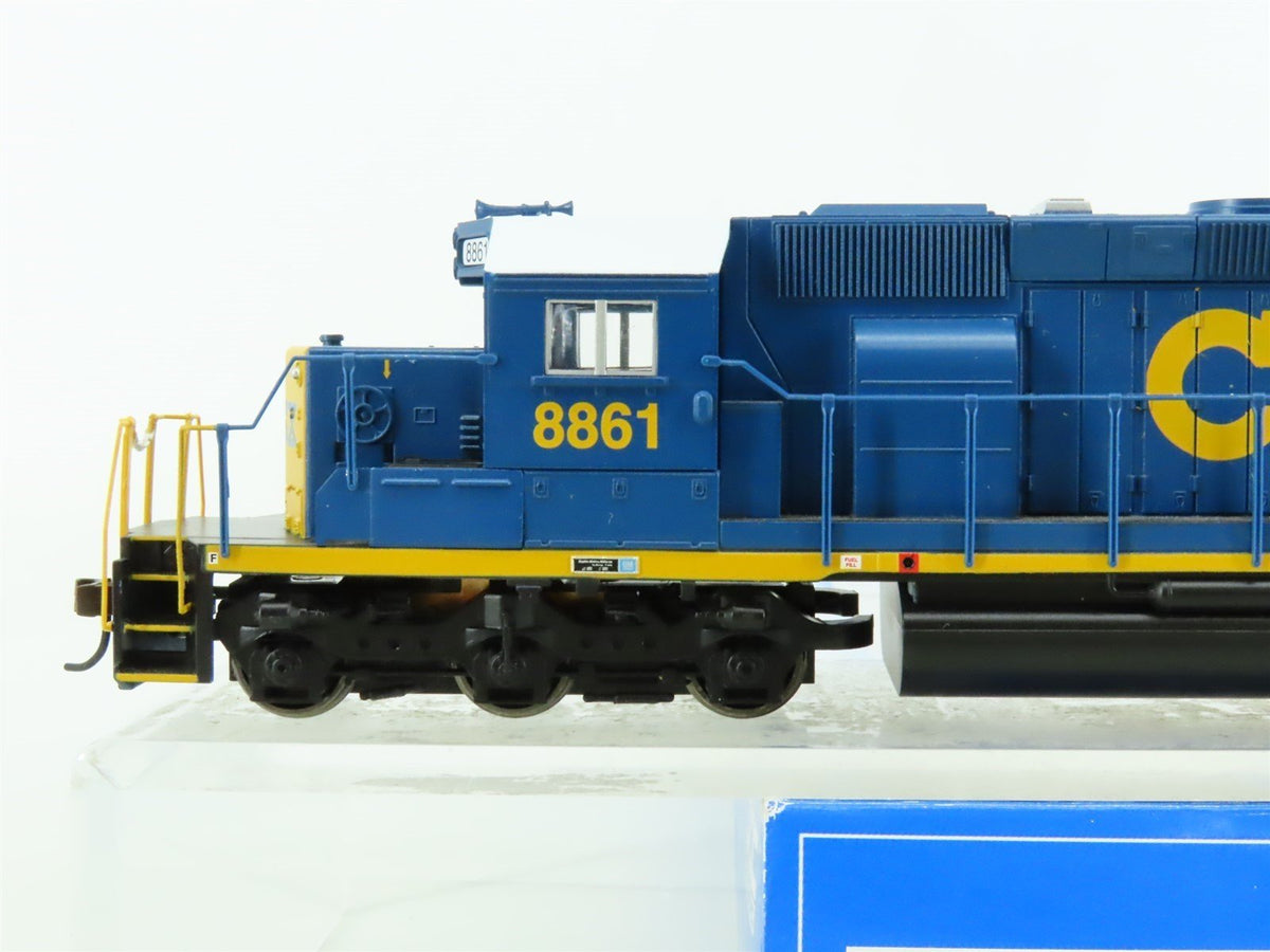 HO Scale Bachmann 60910 CSX &quot;Dark Future&quot; EMD SD40-2 Diesel #8861 w/DCC