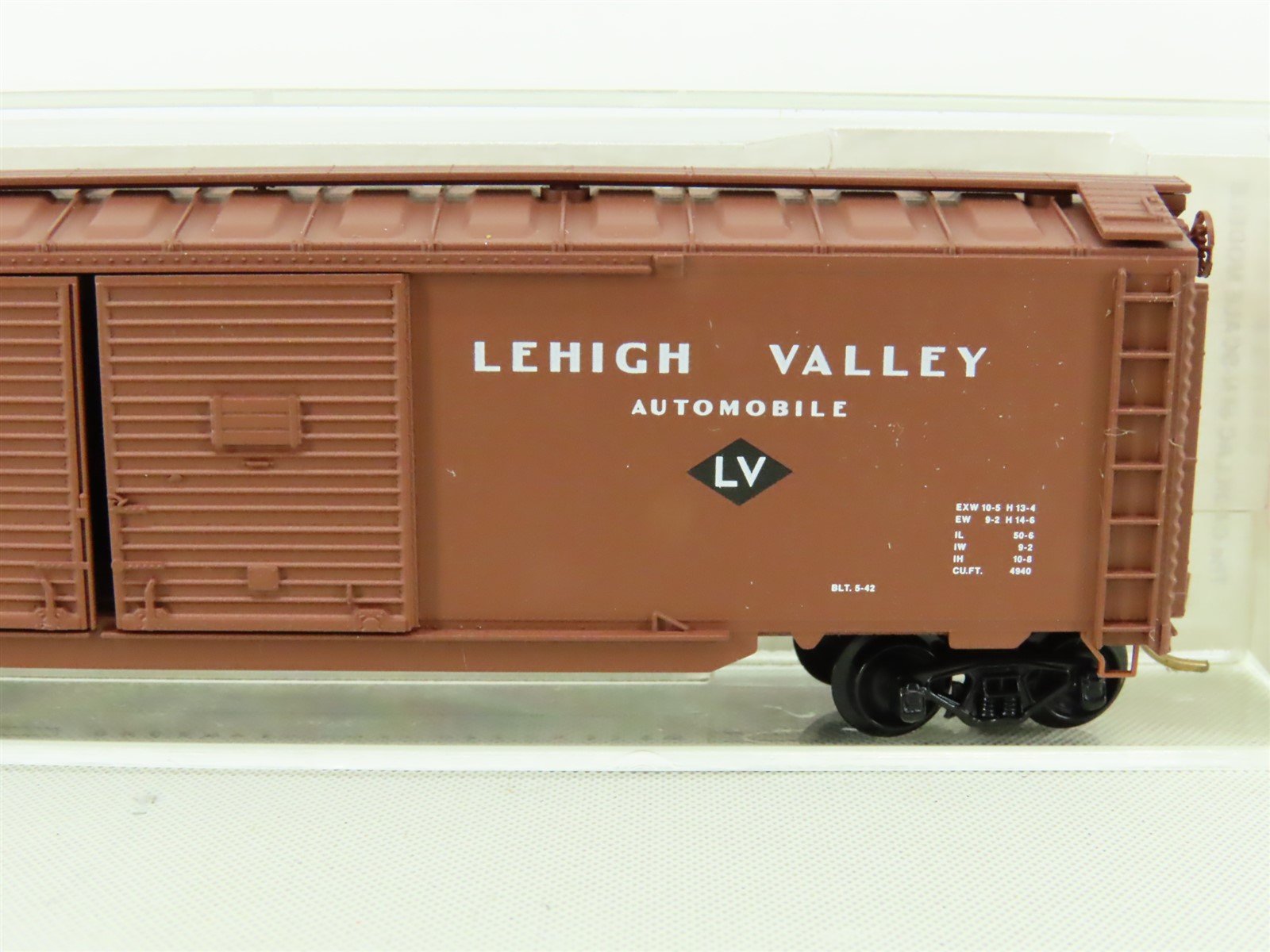 N Scale Micro-Trains MTL #78040 LV Lehigh Valley 50' Automobile Box Car #8505