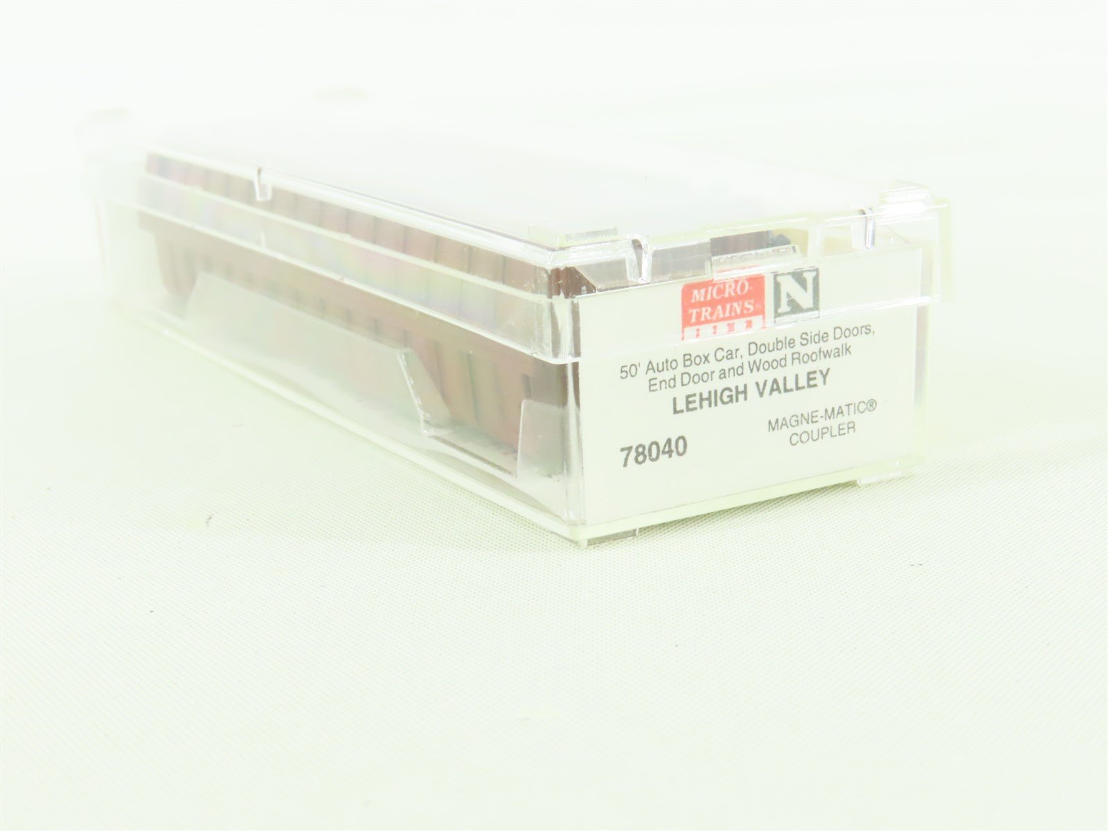 N Scale Micro-Trains MTL #78040 LV Lehigh Valley 50' Automobile Box Car #8505