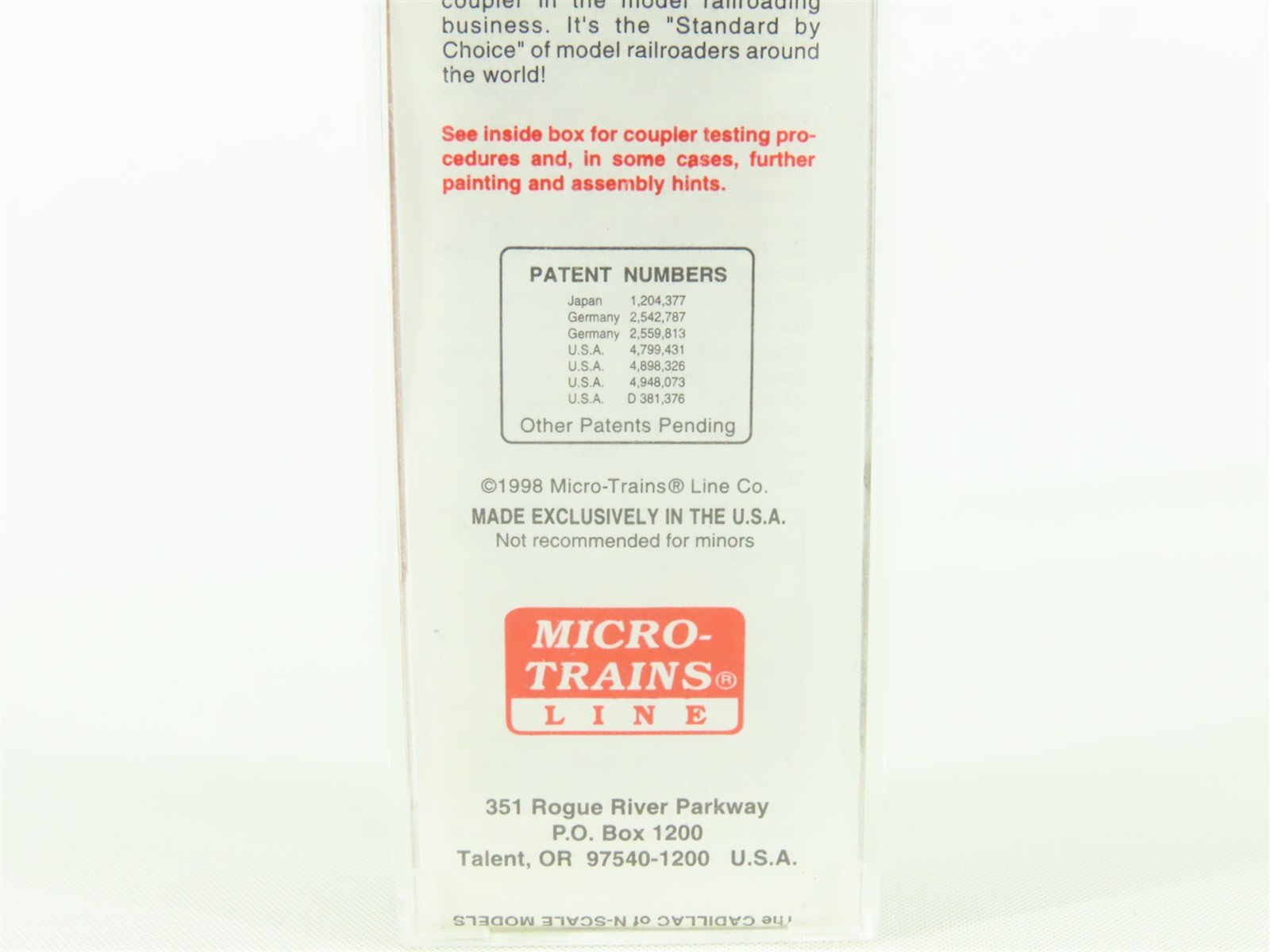 N Micro-Trains MTL #31160 WM Western Maryland 50' Single Door Box Car #34005