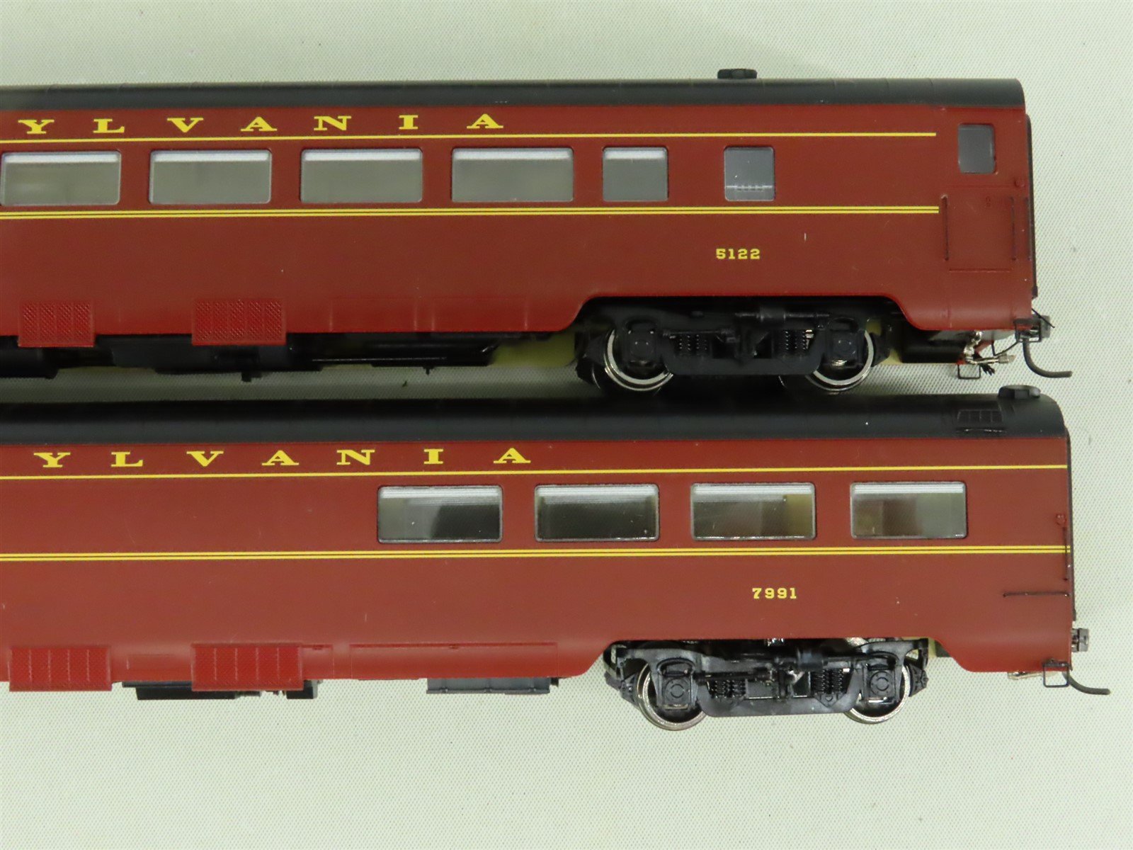 HO Scale MTH 81-6001 PRR Pennsylvania Smooth Side Passenger 5-Car Set