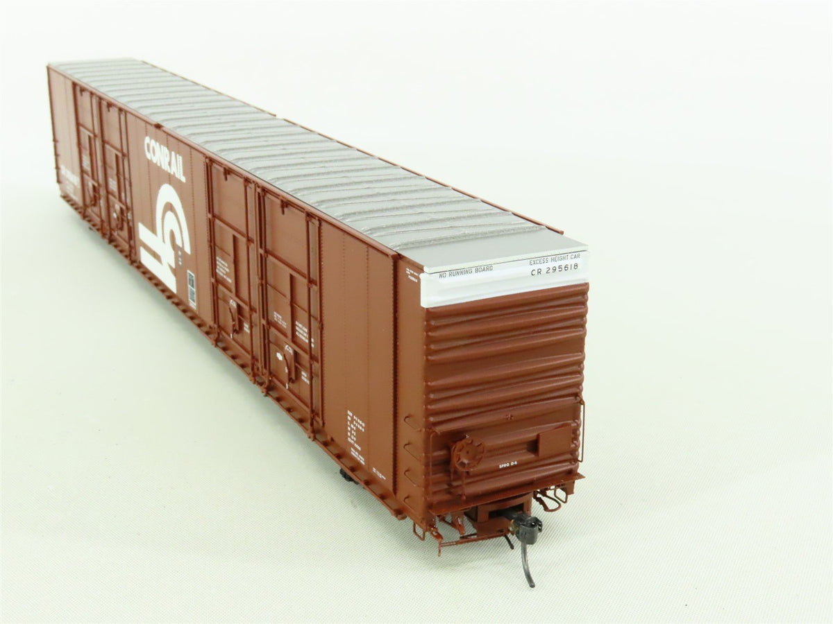 HO Tangent #25516-04 CR Conrail 86&#39; High Cube Quad Plug Door Box Car #295618