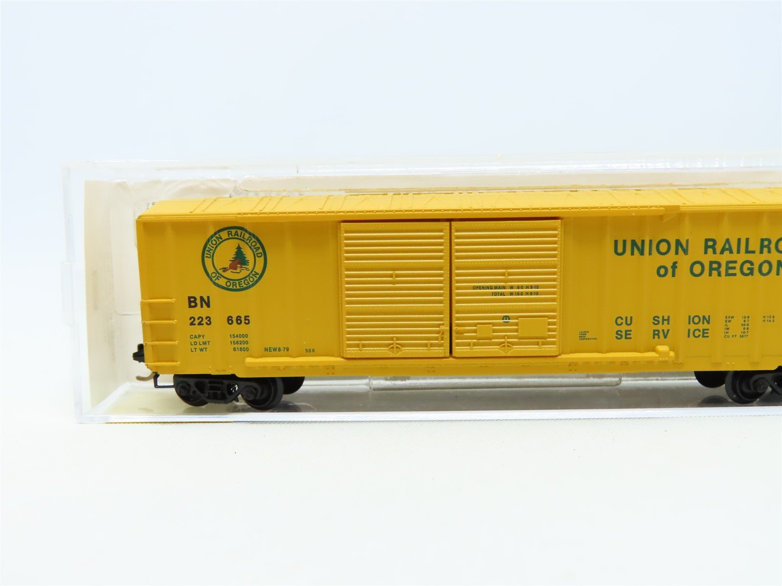 N Scale Micro-Trains MTL 30170 BN Union Railroad Of Oregon 50' Box Car #223665