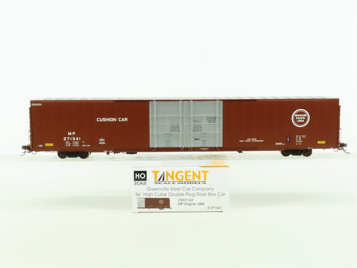 HO Tangent #25031-02 MP Missouri Pacific 86&#39; High Cube Boxcar - Custom Weathered