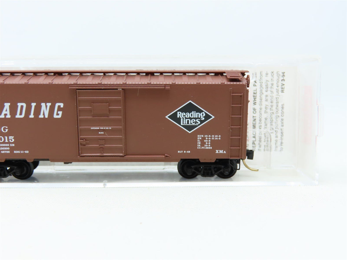 N Scale Micro-Trains MTL 20810 RDG Reading 40&#39; Box Car #110015