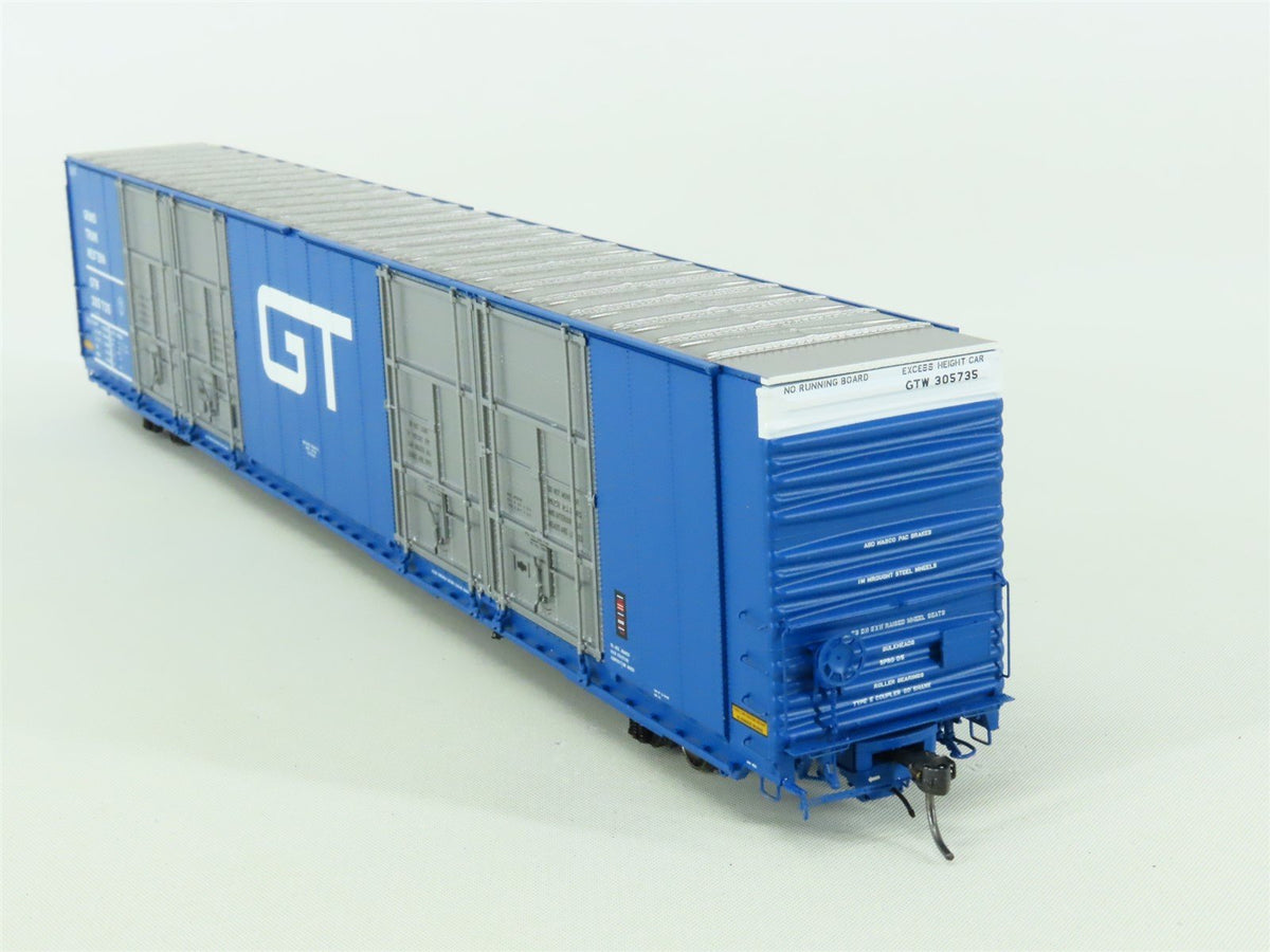 HO Scale Tangent #25518-01 GTW Grand Trunk Western 86&#39; High Cube Box Car #305735