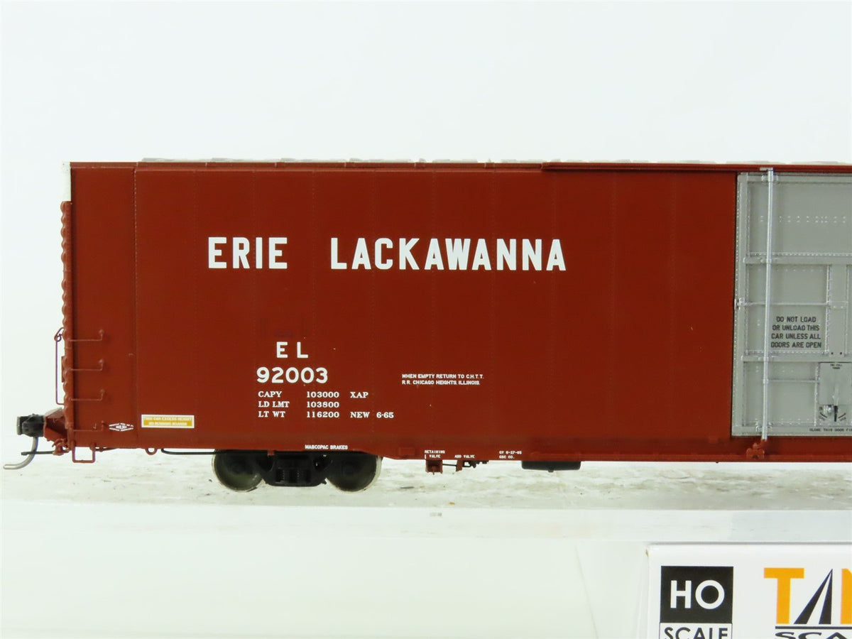 HO Tangent 25025-01 EL Erie Lackawanna 86&#39; High Cube Box Car - Custom Weathered