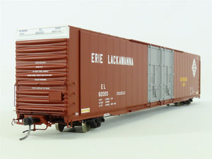 HO Tangent 25025-01 EL Erie Lackawanna 86' High Cube Box Car - Custom Weathered