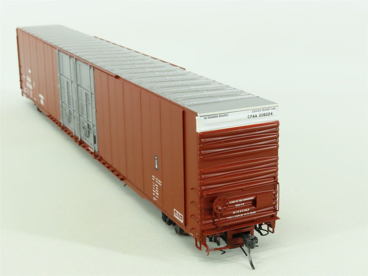 HO Scale Tangent 25011-02 CPAA Greenville 86&#39; High Cube Box Car #206024