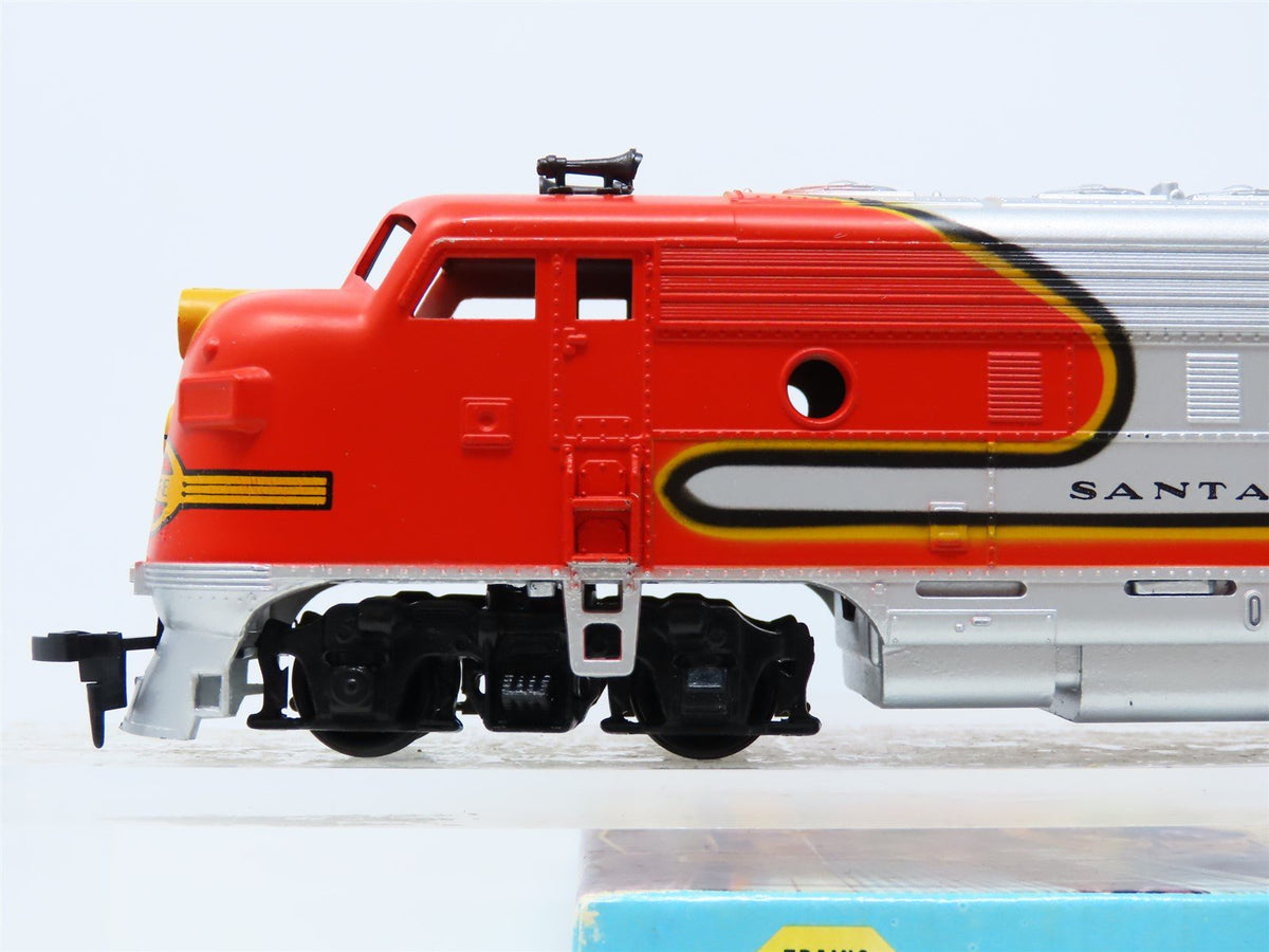 HO Scale Athearn 3001 ATSF Santa Fe &quot;Warbonnet&quot; EMD F7A Diesel No# - Unpowered