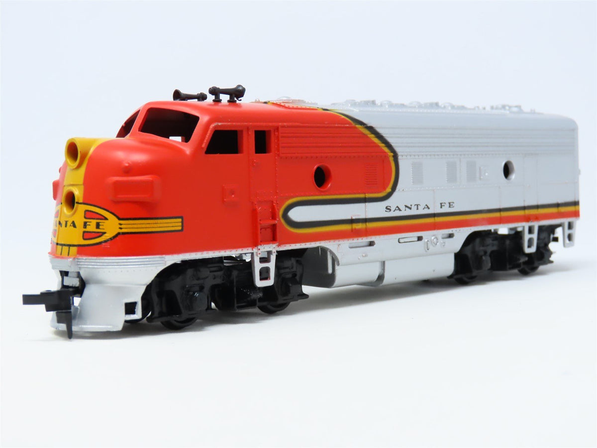 HO Scale Athearn 3001 ATSF Santa Fe &quot;Warbonnet&quot; EMD F7A Diesel No# - Unpowered