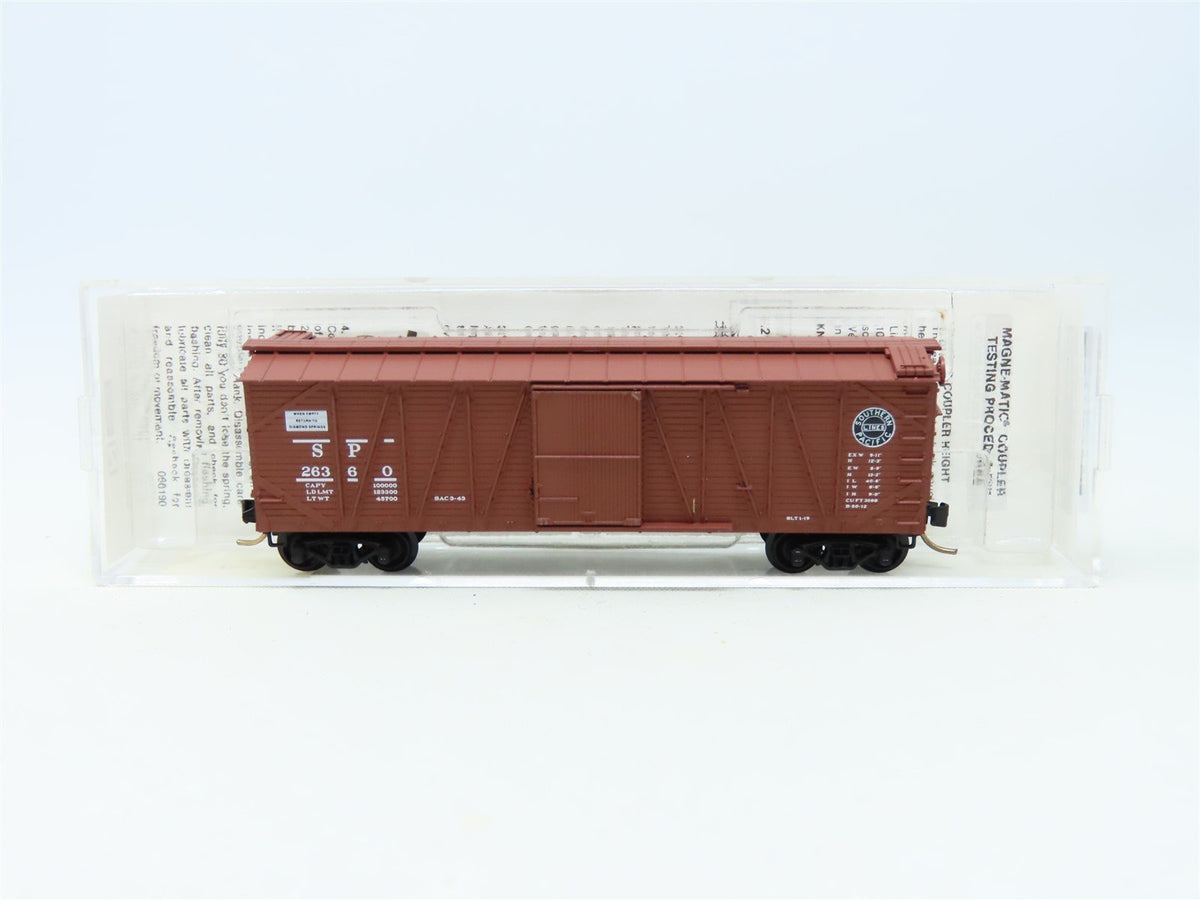 N Micro-Trains MTL 28030 SP Southern Pacific 40&#39; Outside Braced Box Car #26360