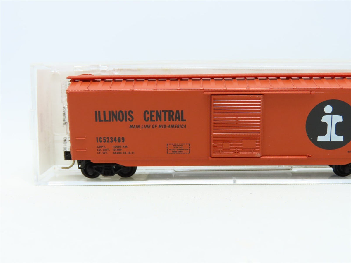 N Micro-Trains MTL 31030 IC Illinois Central 50&#39; Single Door Box Car #523469