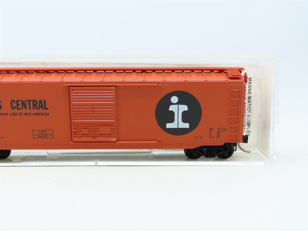 N Micro-Trains MTL 31030 IC Illinois Central 50&#39; Single Door Box Car #523469