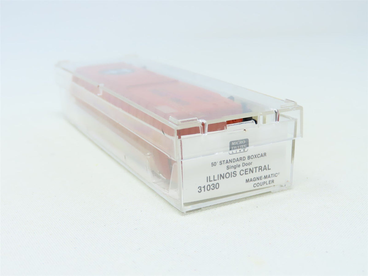 N Micro-Trains MTL 31030 IC Illinois Central 50&#39; Single Door Box Car #523469